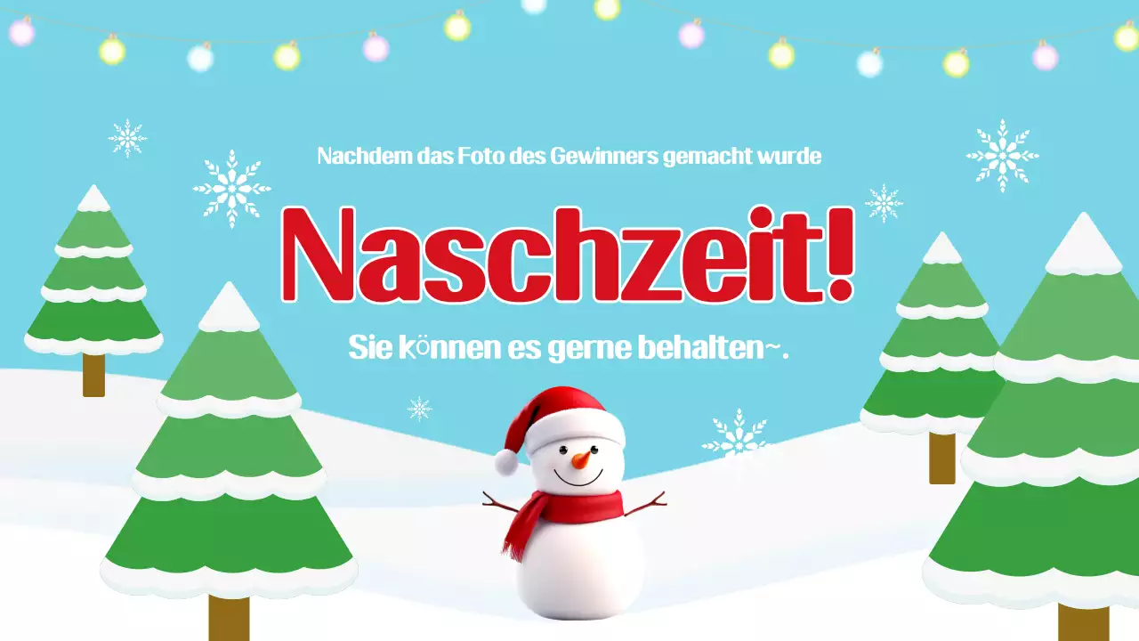 Hellblau Einfache Jahresendfeier