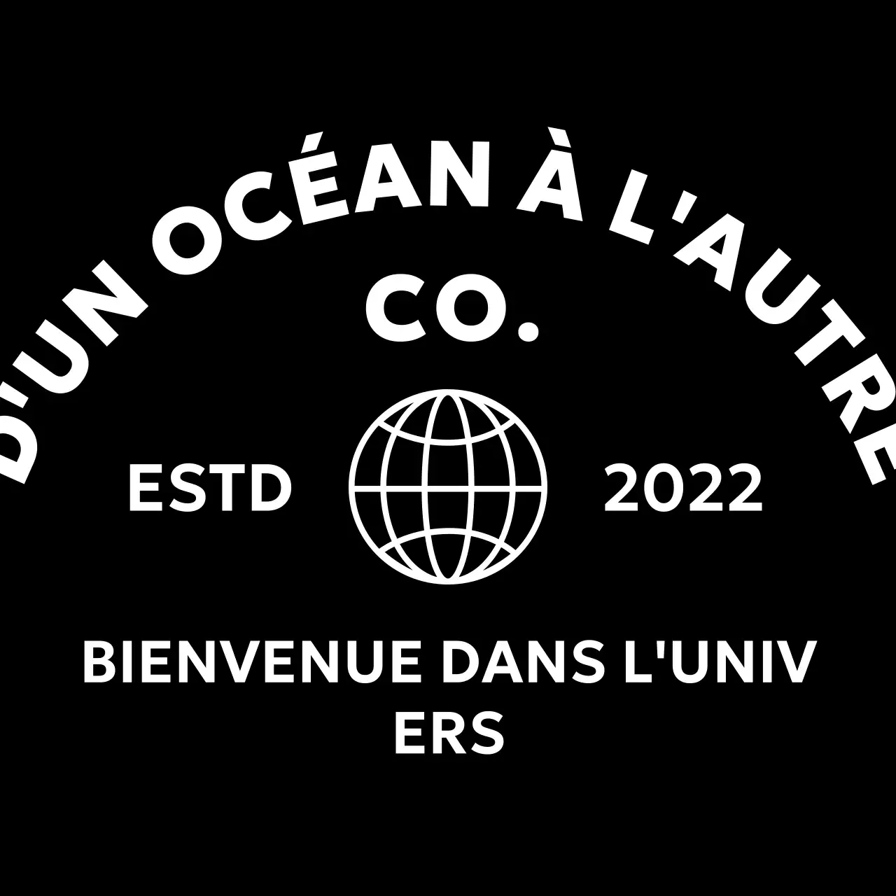 Promouvoir un logo moderne en noir et blanc