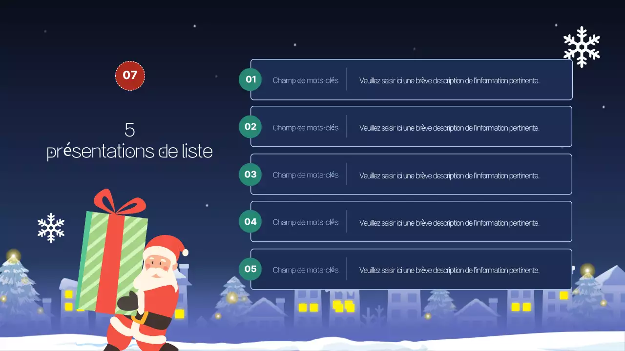 Une jolie présentation en bleu marine et violet