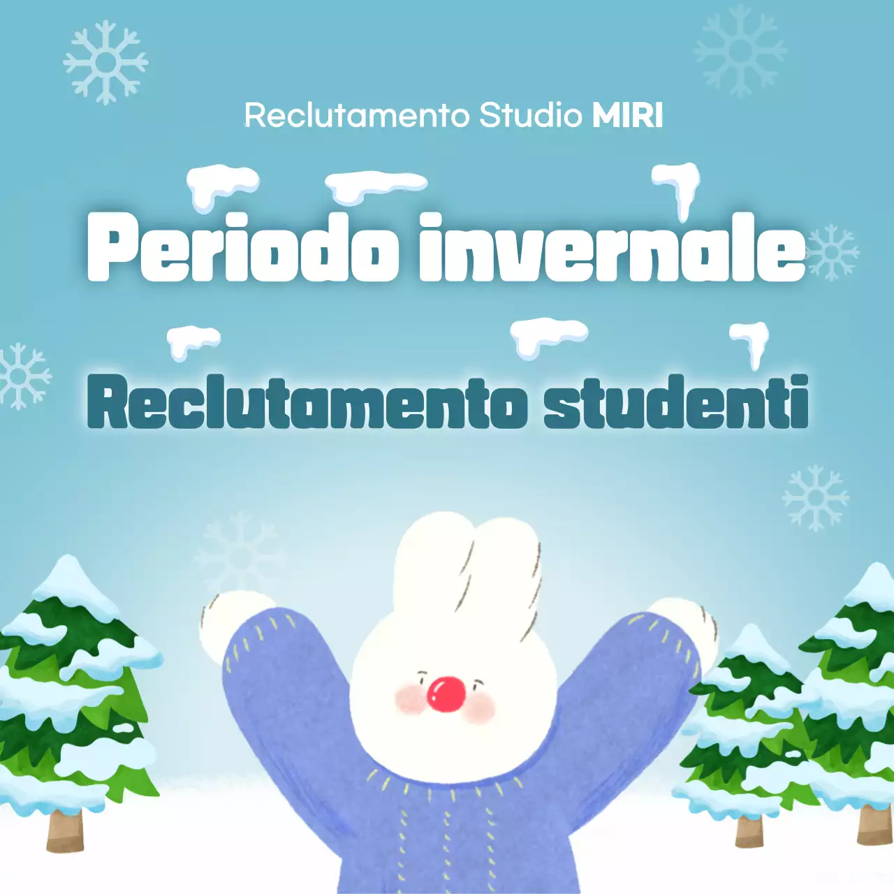 Assunzione di apprendisti in blu chiaro