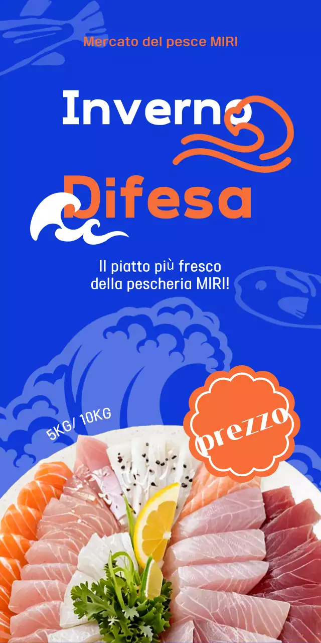 Annuncio della Società di Difesa ad Intensità Blu