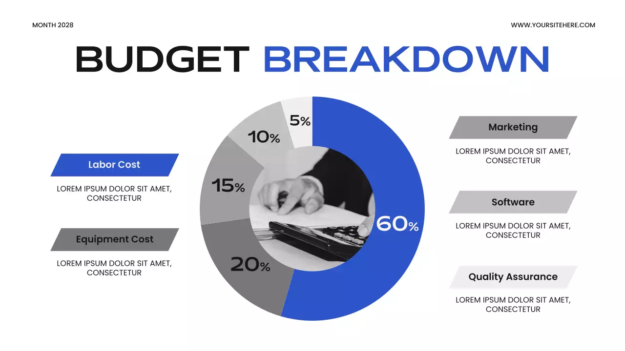 Blue Modern Business Template Presentation