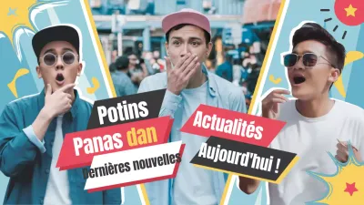 coloré trendy gossip announcement