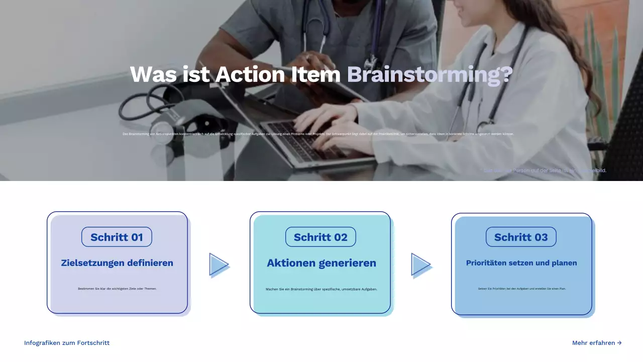 blue creative brainstorming guide