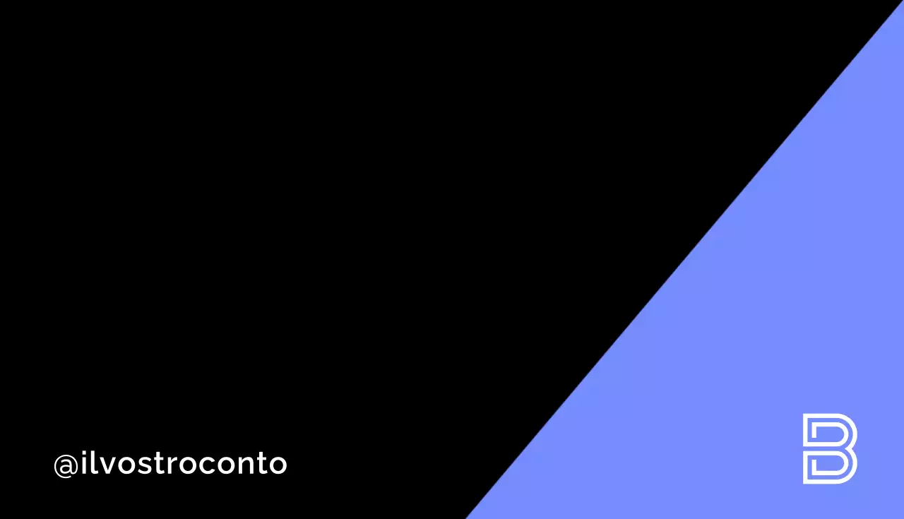 biglietto da visita moderno blu