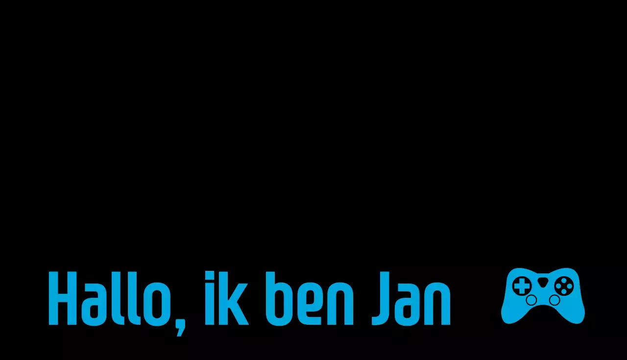 blauw modern inhoudelijk visitekaartje