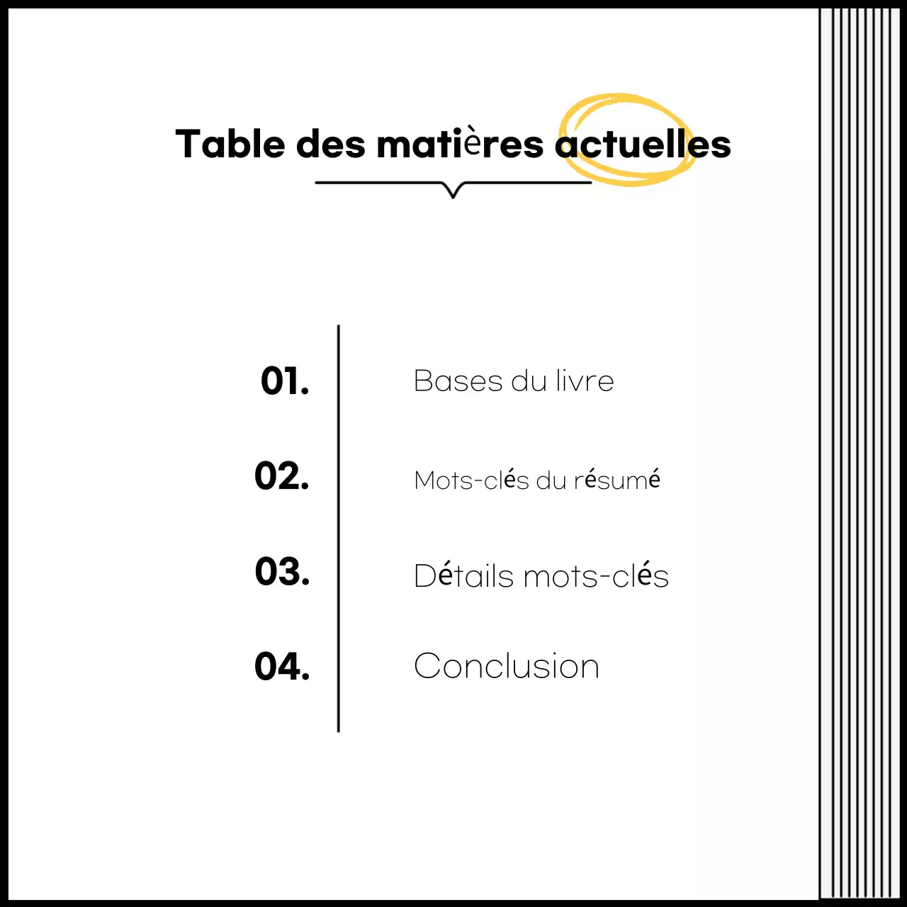 Promouvoir la lecture simple en noir et blanc