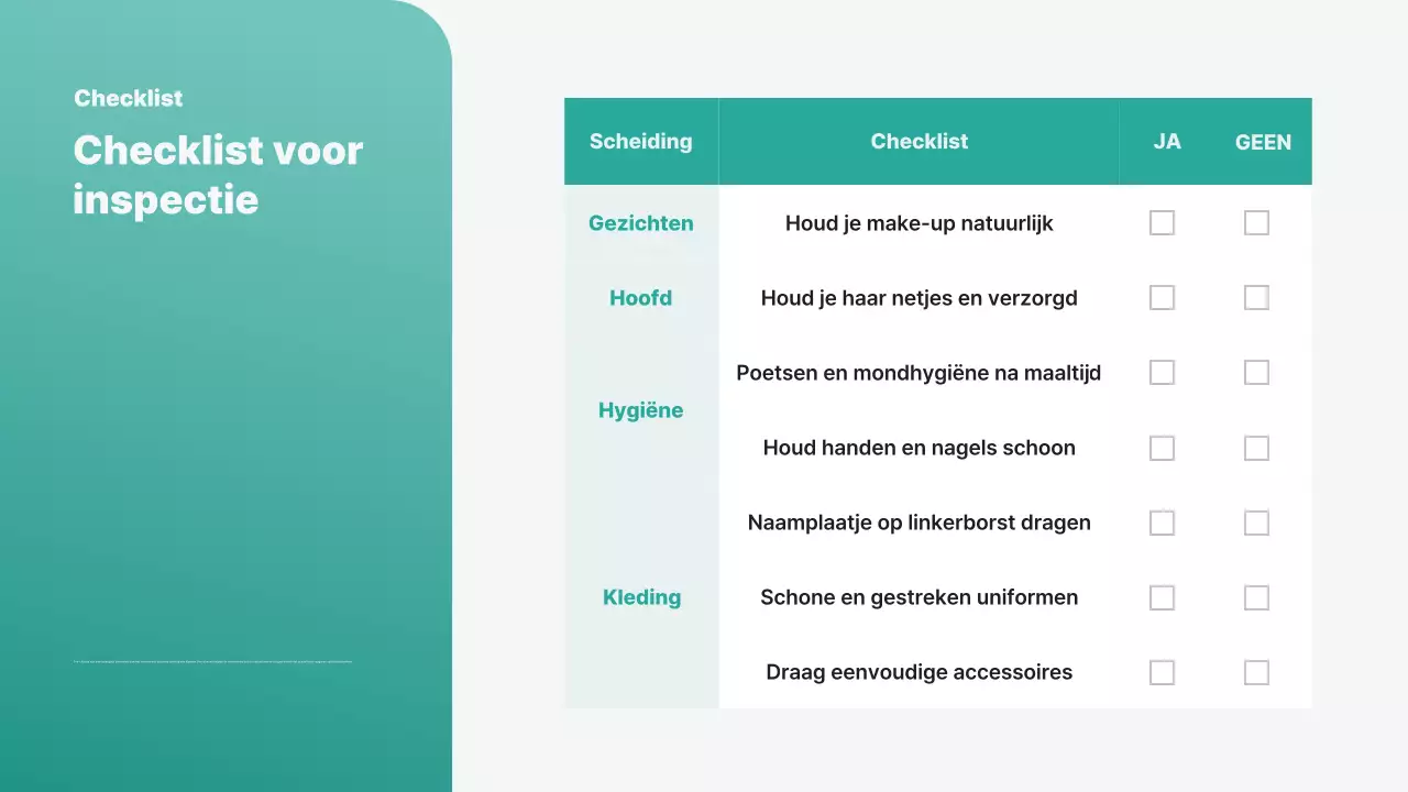 Mint Tidy Begeleidingsbeleid