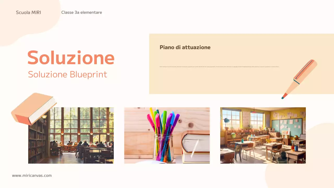 classe di educazione alla tendenza arancione