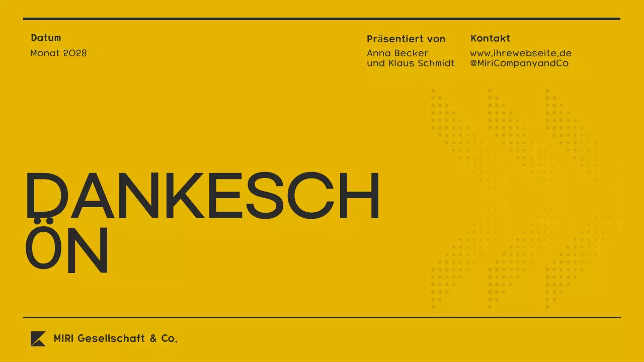 yellow modern business plan