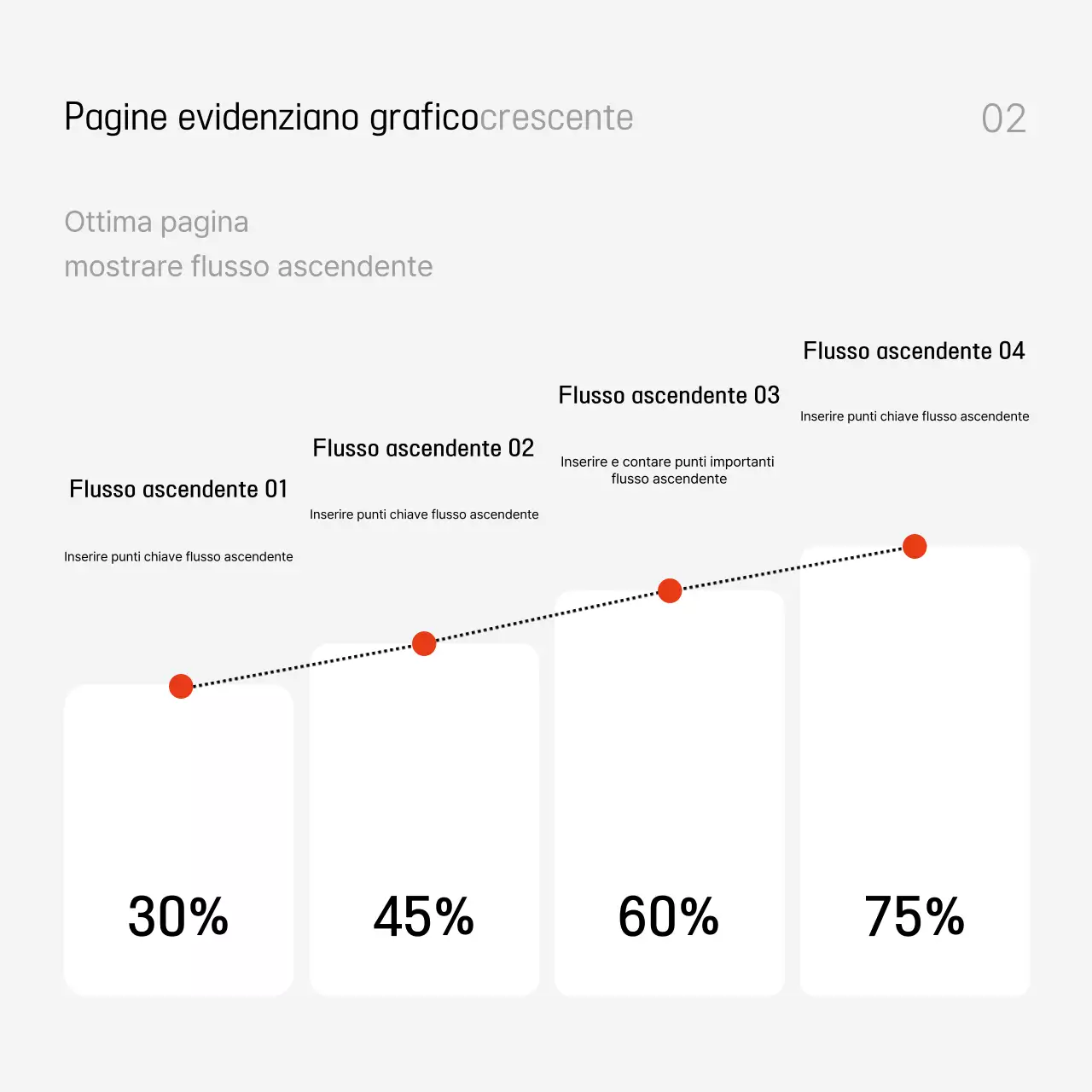 Annunci di notizie moderne in grigio