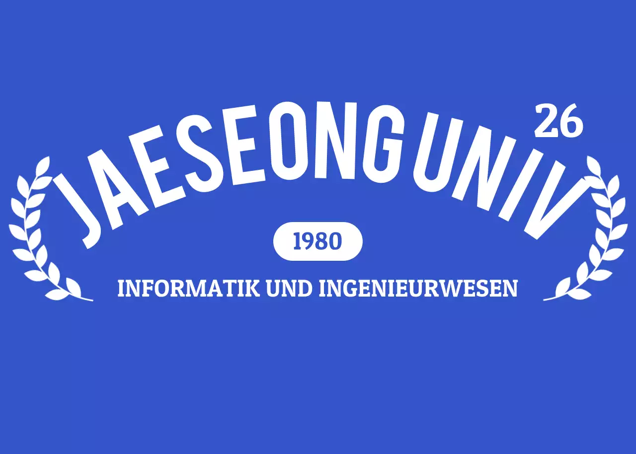 Bewerben Sie Ihre Universität mit Lorbeeren und Logos