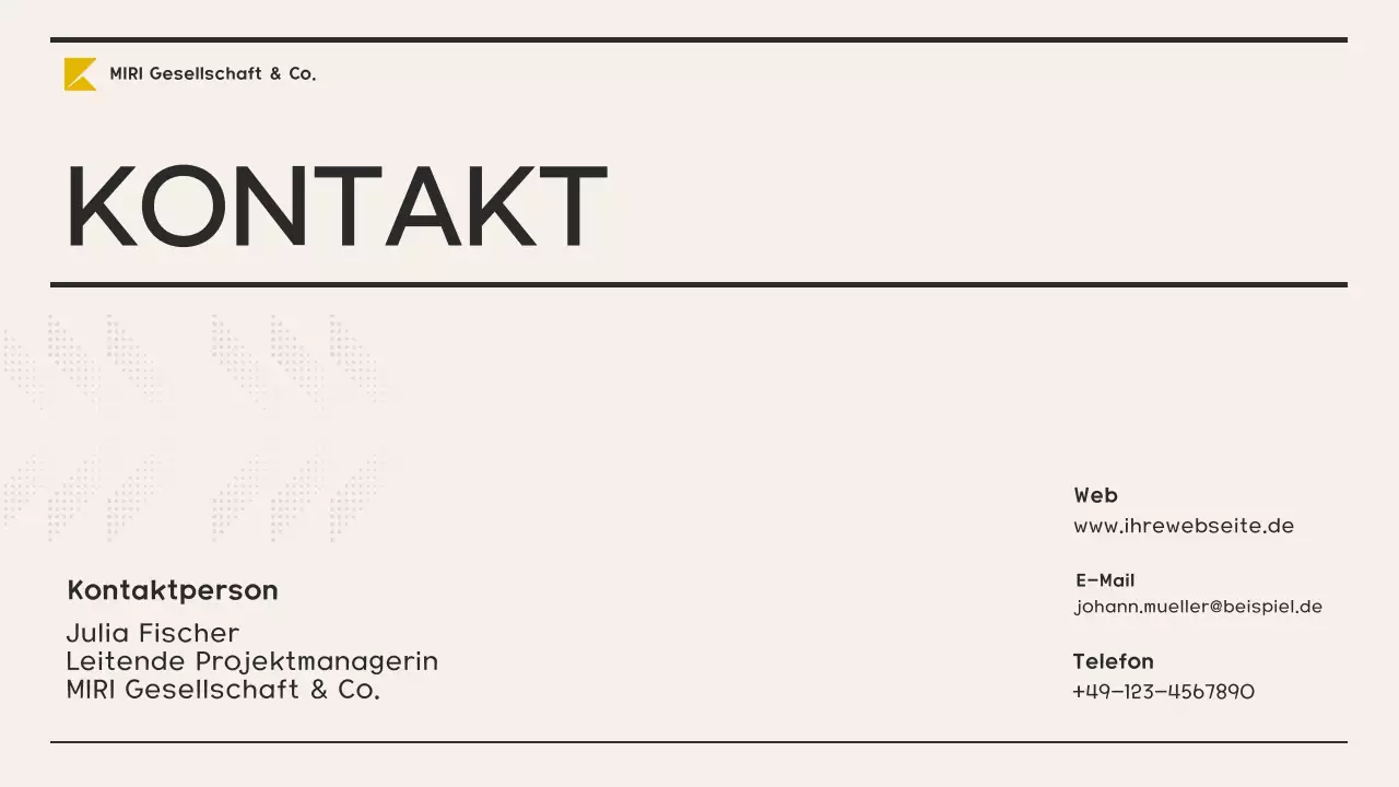 yellow modern business plan