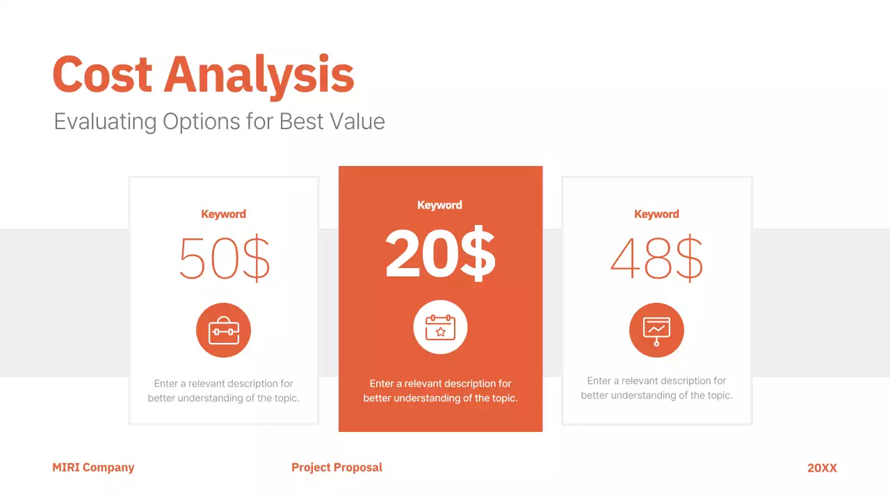 Presentasi Proyek Profesional Orange
