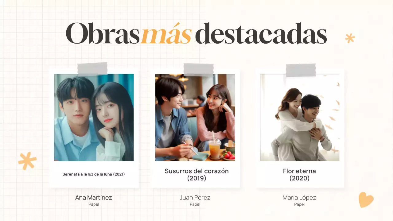 beige moderno drama pitch persentation