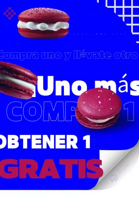 Evento promocional Blue Modern