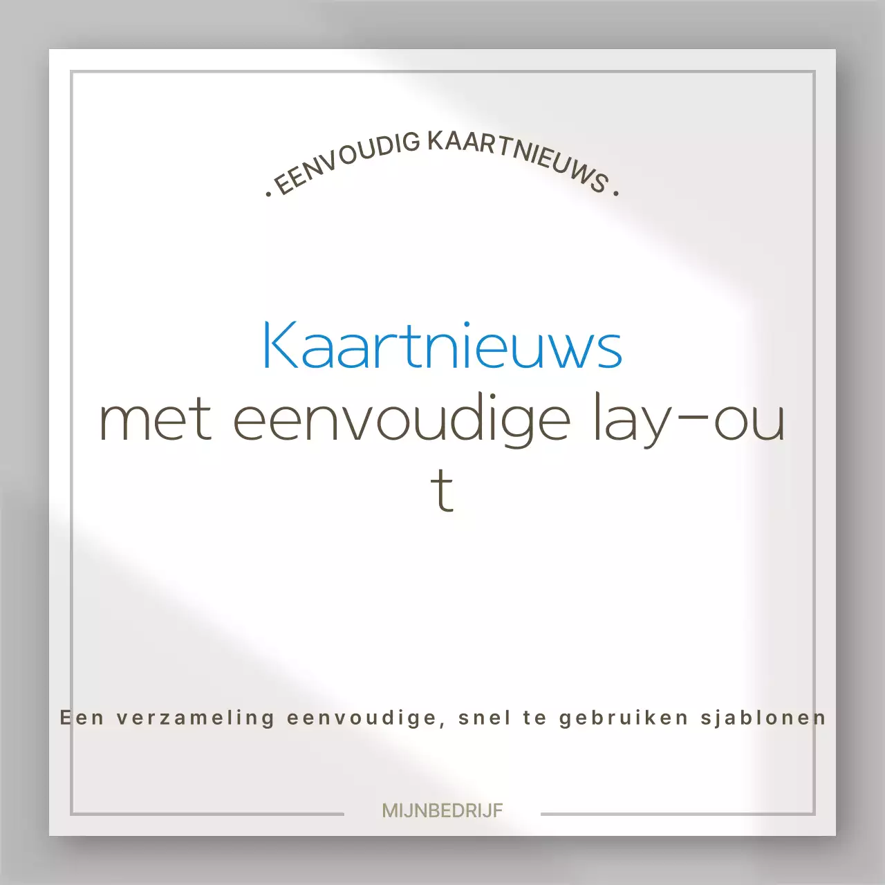 Wit Eenvoudig Ontwerp Uitgelegd