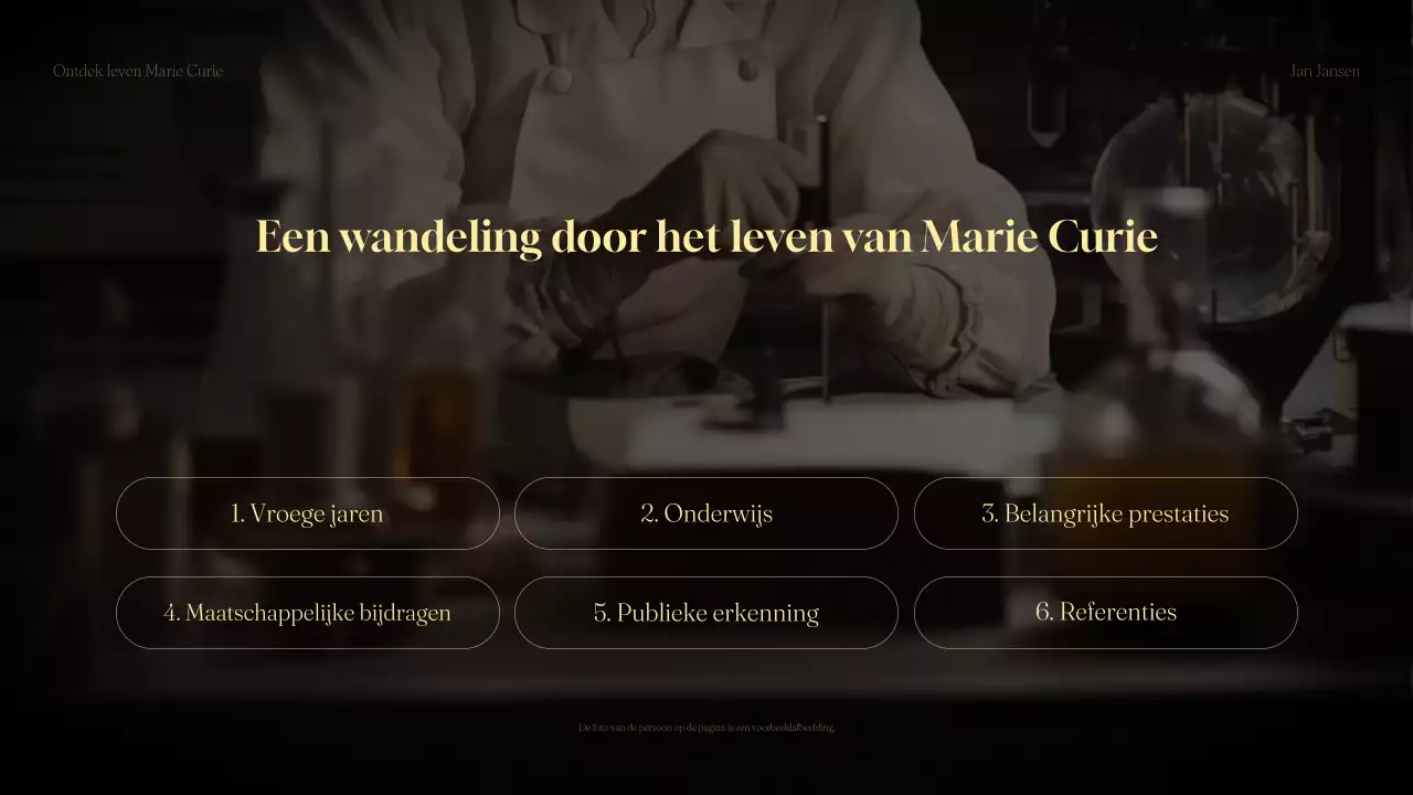 zwarte vintage wetenschapslezing