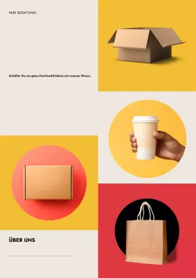 Beige Modern Packaging Promotion