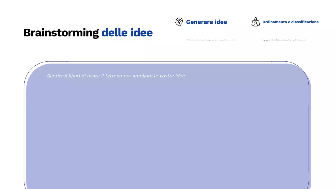 guida blu al brainstorming creativo