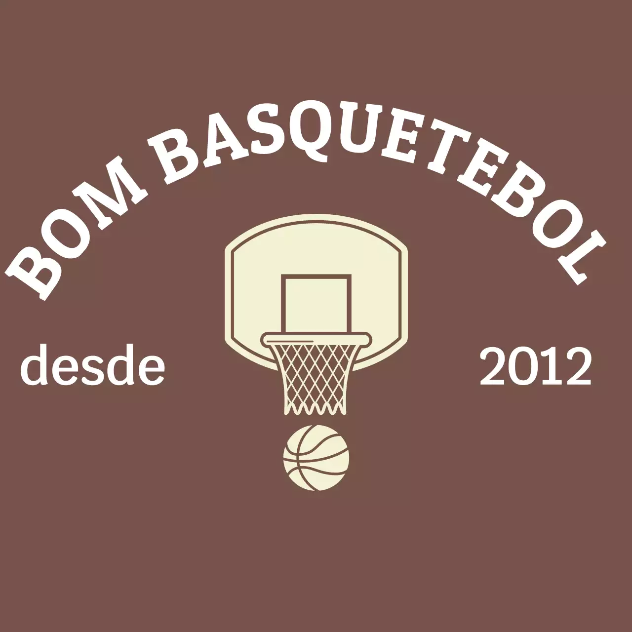 Clube de basquetebol Brown Vintage