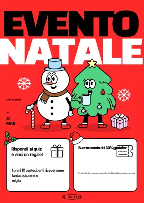 Evento natalizio Red Pop