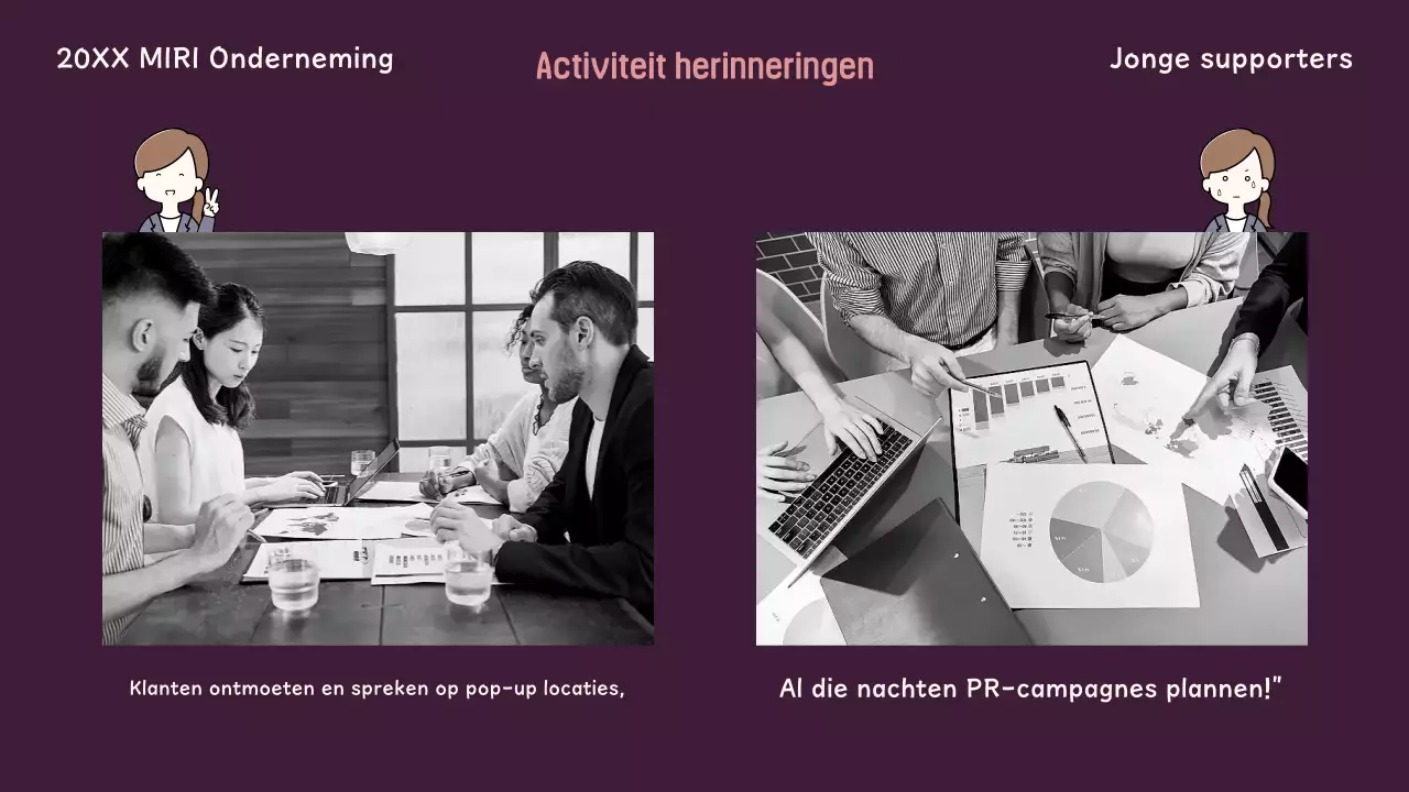 Rekrutering van jongeren in roze