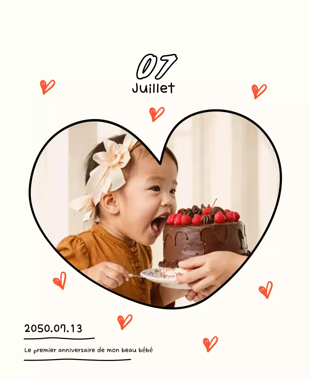 Adorable calendrier du Nouvel An