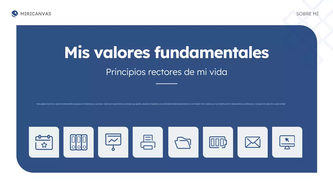 blue modern about me business