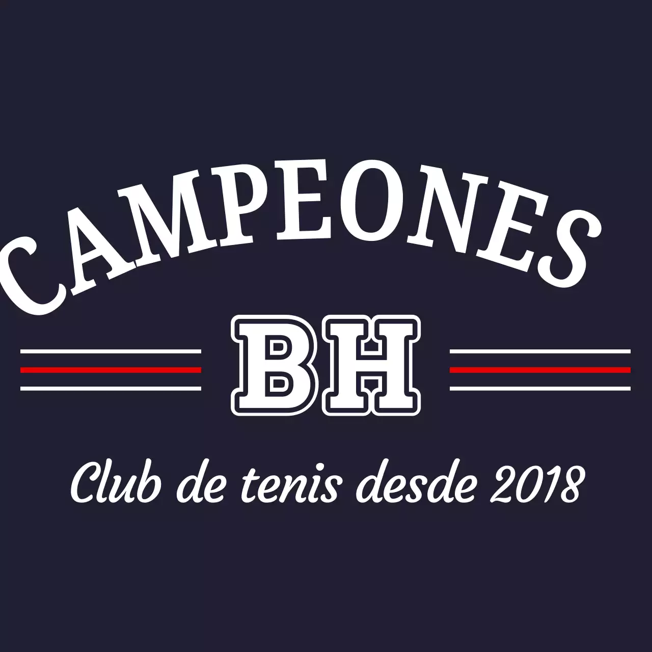Logotipo deportivo clásico