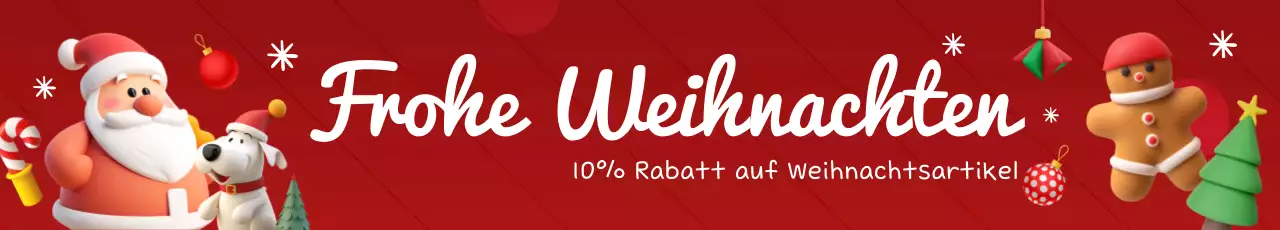 Werben Sie für Ihre rot-weißen Festivitäten