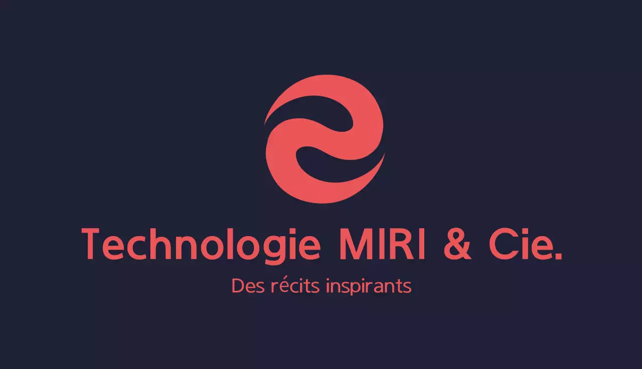 carte de visite moderne rouge