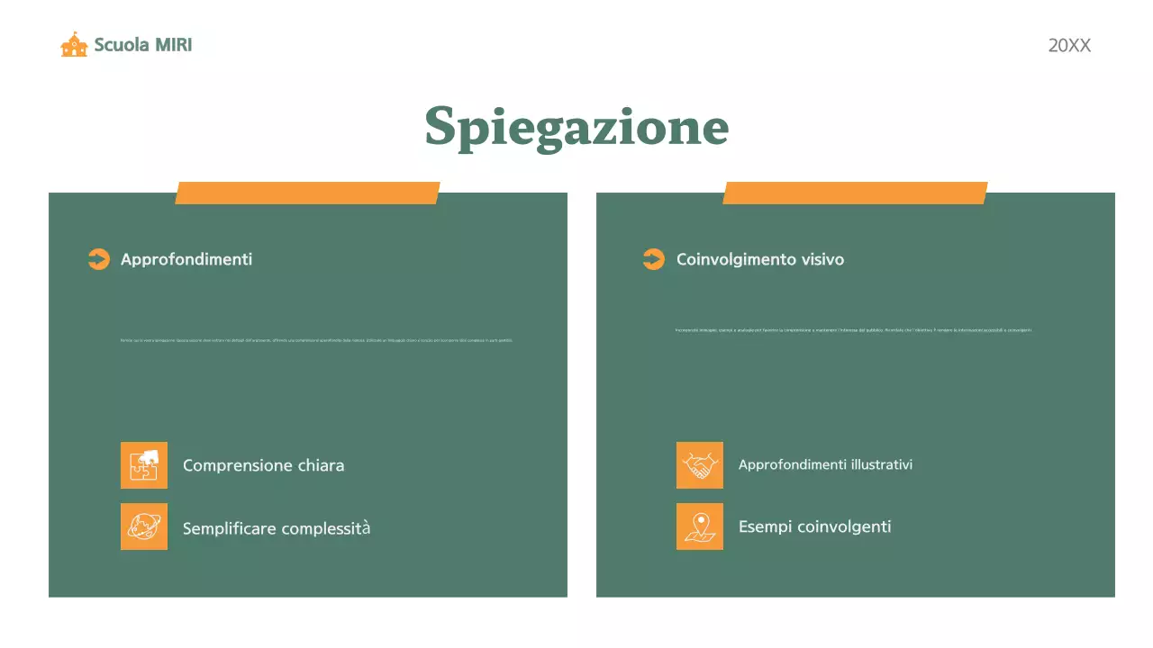 classe di educazione verde moderna