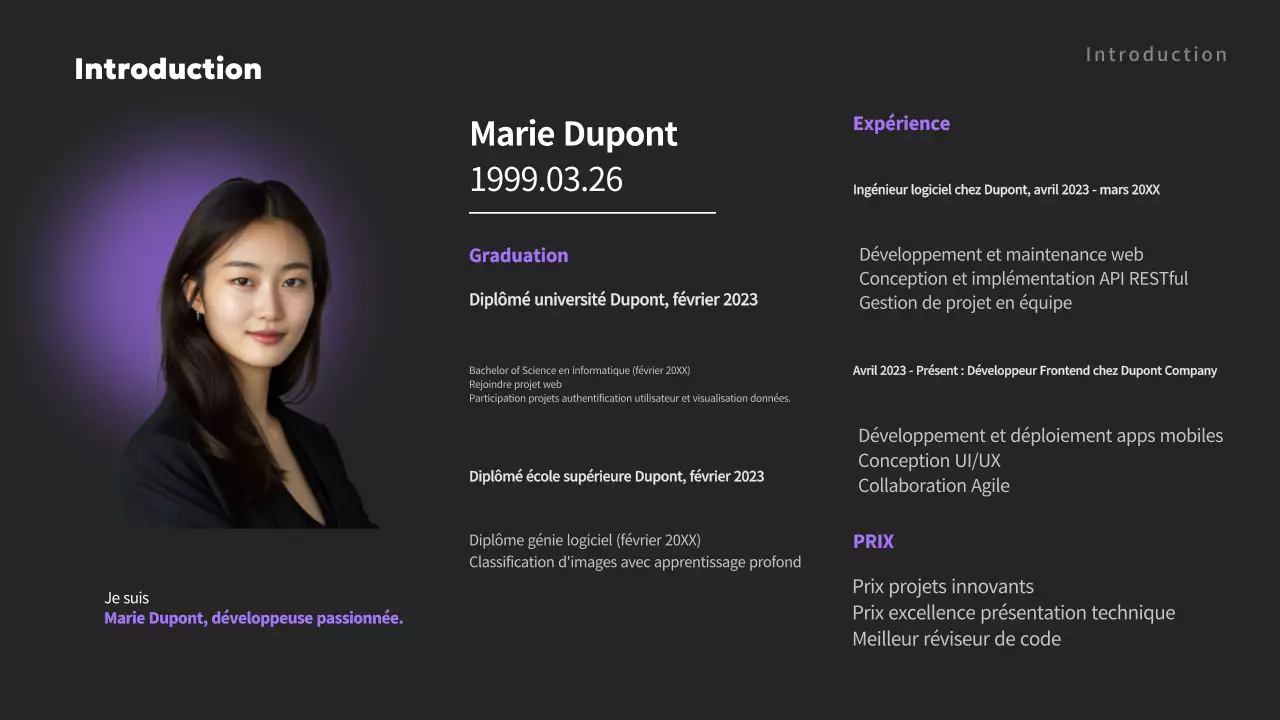 Présentation du portefeuille minimaliste Mauve