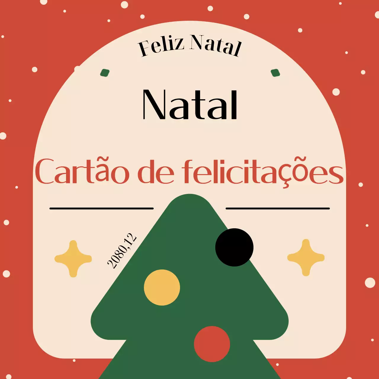 Planeamento de Natal Vintage Vermelho