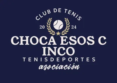 Logotipo deportivo sencillo azul marino