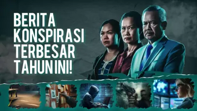 Teal Dramatic Conspiracy Promotion YouTube Thumbnail