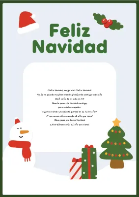 Abstracts Bonita tarjeta de Navidad