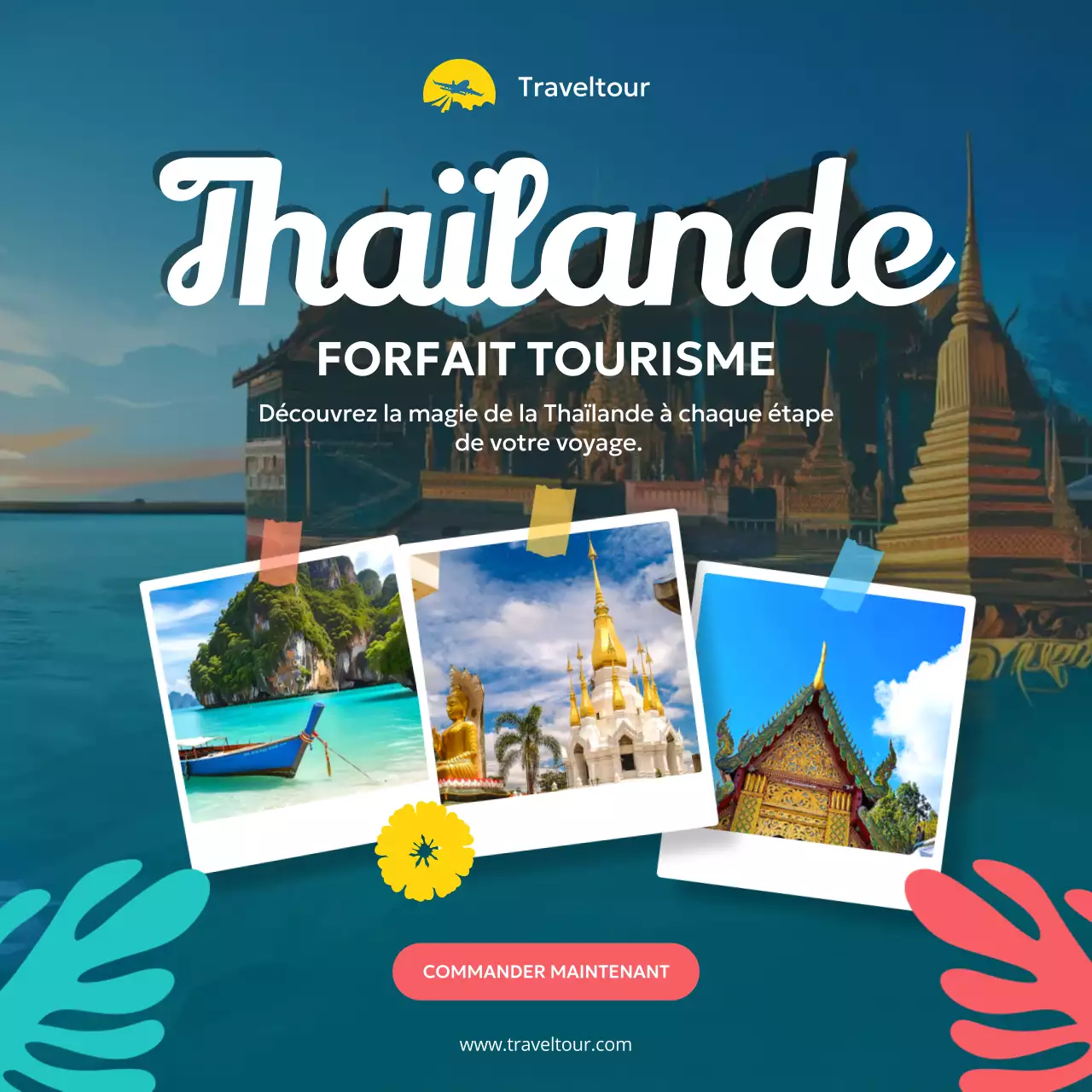 promotion des voyages sous les tropiques bleus