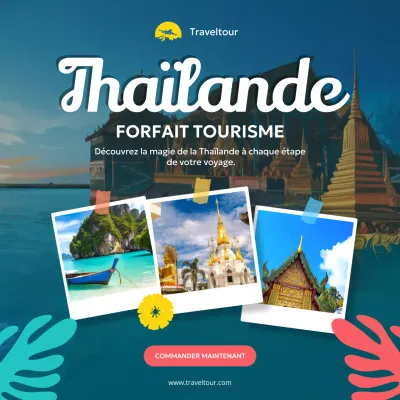 promotion des voyages sous les tropiques bleus