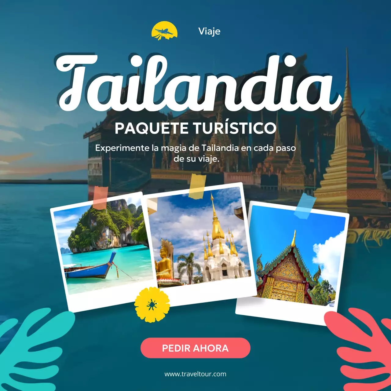 promoción de viajes blue tropical