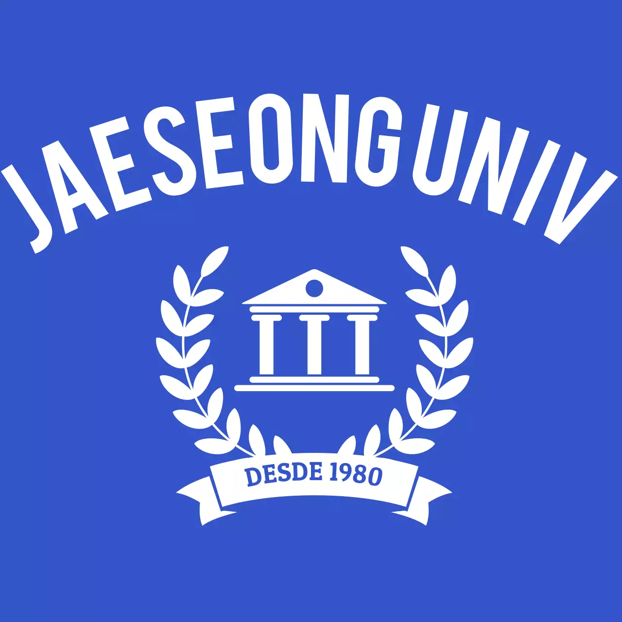 Promocione su universidad con laureles y logotipos