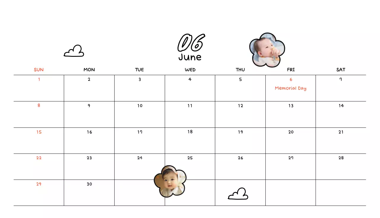 Kalender Foto Lucu Kuning