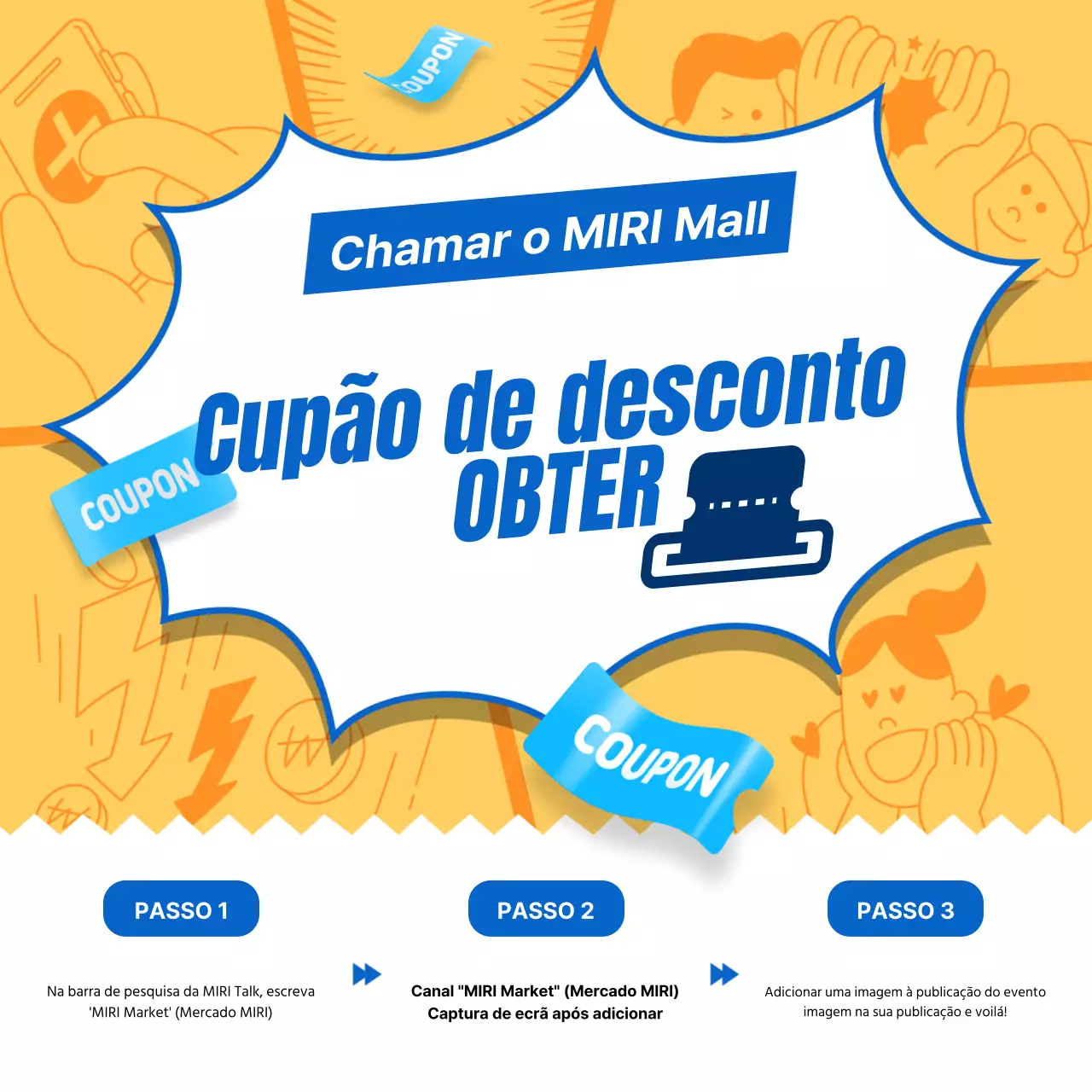 Promoção de desconto Yellow Pop