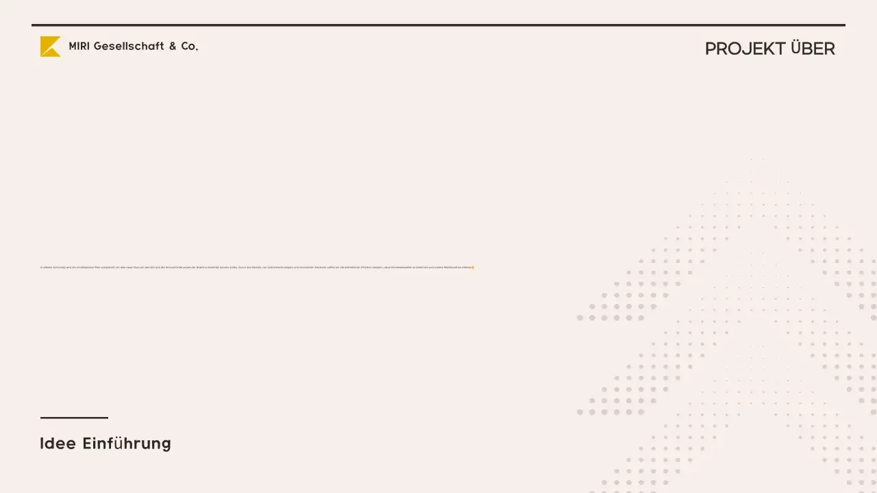 yellow modern business plan