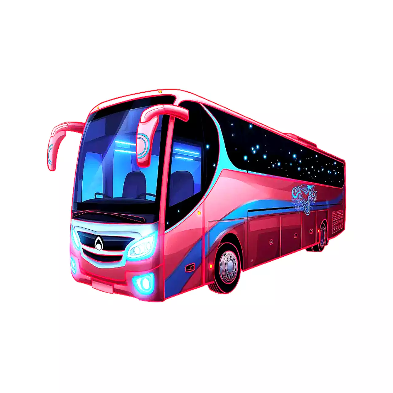 promotion des voyages en bleu moderne