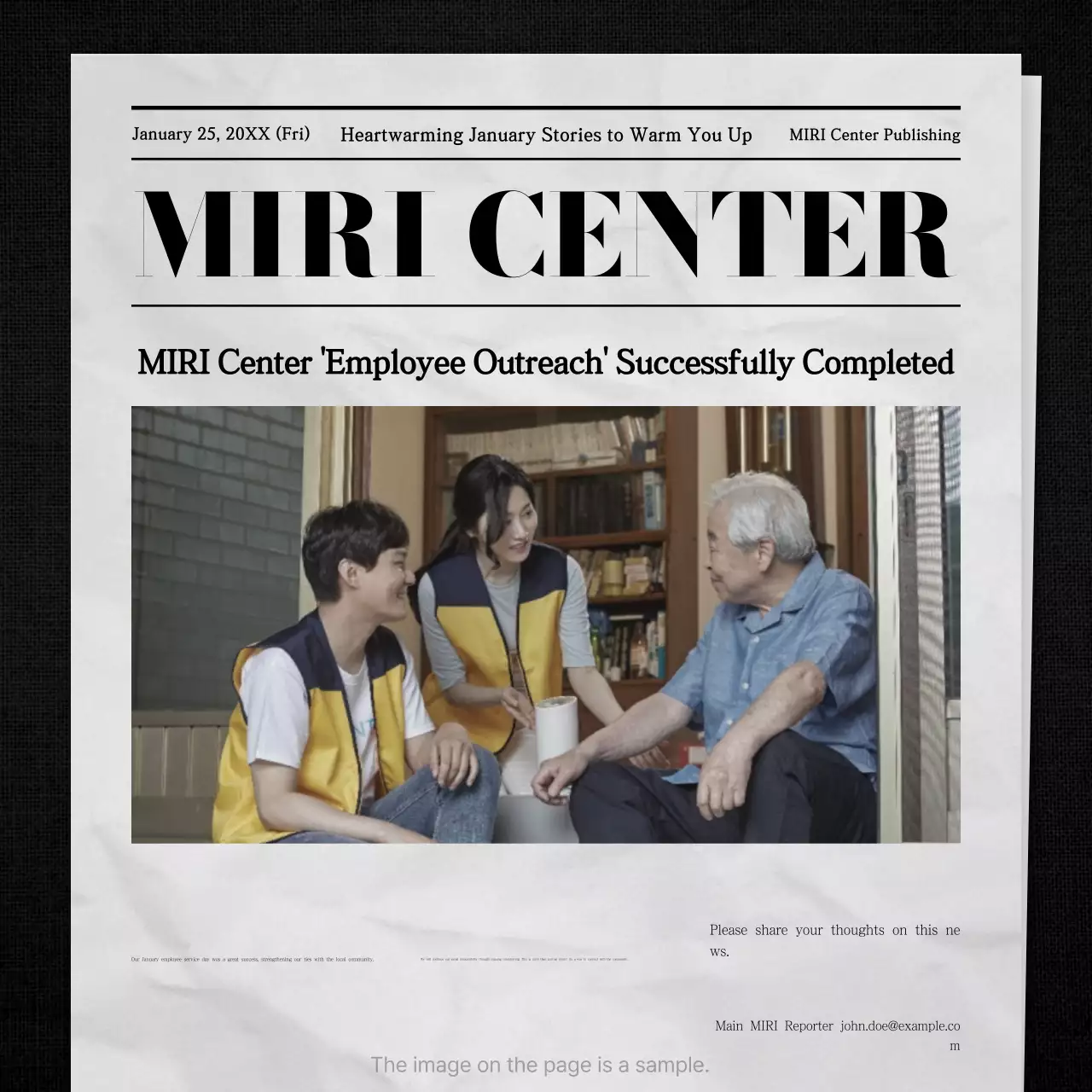 Pengumuman Penjangkauan Profesional Kulit Hitam Posting Media Sosial