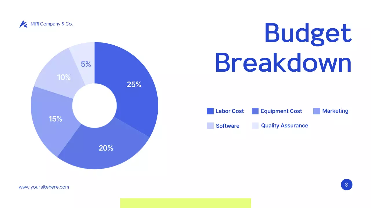 Blue Modern Project Proposal Presentation