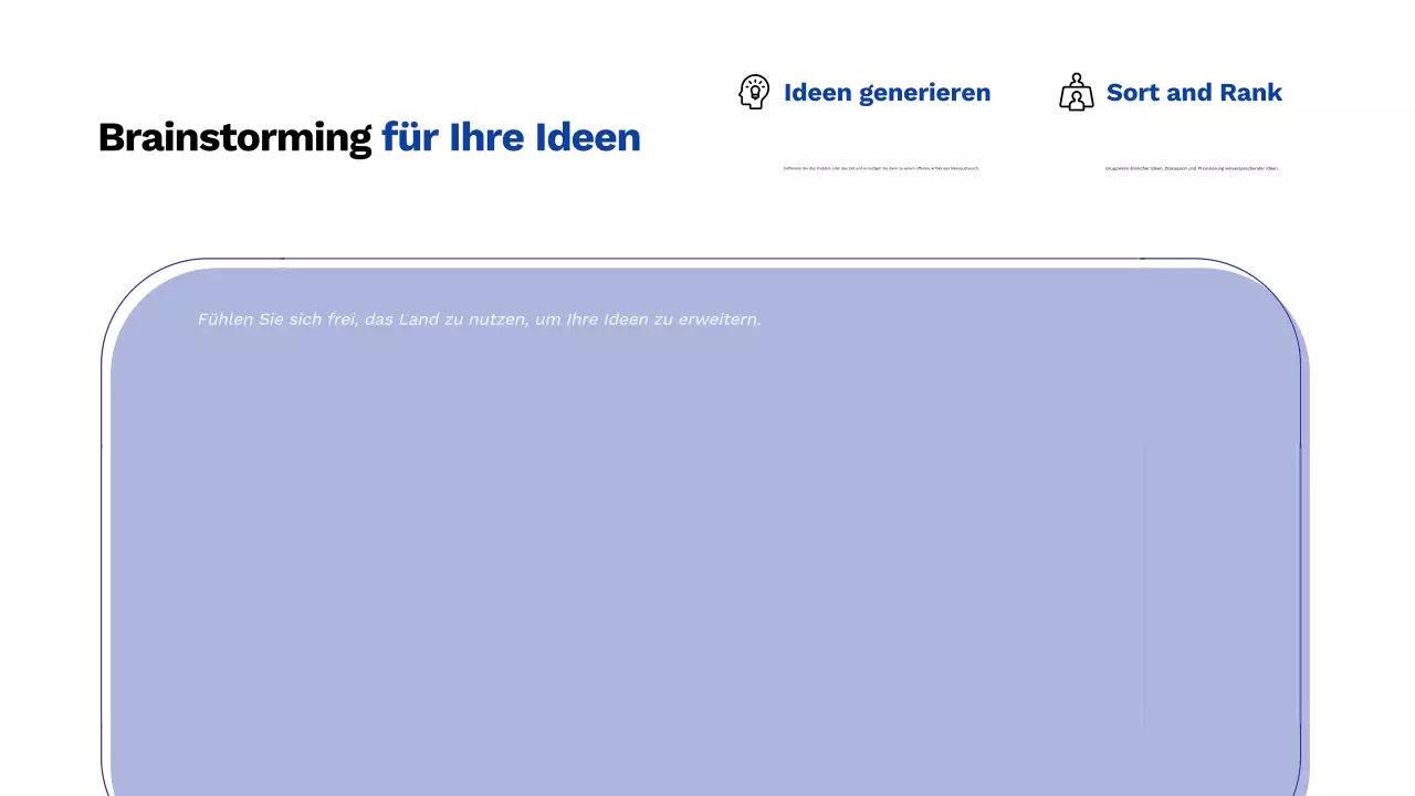 blue creative brainstorming guide