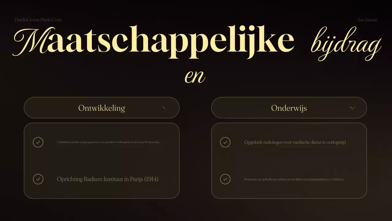 zwarte vintage wetenschapslezing